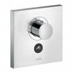 Axor ShowerSelect - Termostat HighFlow s podomítkovou instalací, hranatá verze, pro 1 spotřebič a další výtok, chrom 36716000