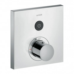 Axor ShowerSelect - Termostat s podomítkovou instalací, hranatá verze, 1 spotřebiče, chrom 36714000