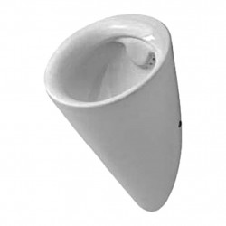 Duravit Starck 1 - Pisoár, s cílovém muškou, 320 x 285 mm, bílý 0834320007