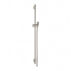 Hansgrohe Unica - Sprchová tyč S Puro 90 cm se sprchovou hadicí, kartáčovaný nikl 28631820