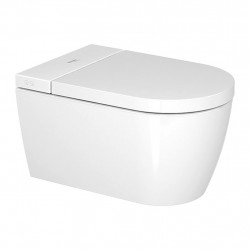 Duravit SensoWash® Starck f Lite Compact - Bidetové sedátko s keramikou, biela 650001012004310