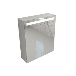 BOCCHI - Zrcadlová skříňka s LED osvětlením, 600x700 mm