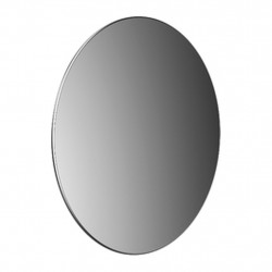 Emco Cosmetic mirrors Pure - Nástěnné holící a kosmetické zrcadlo, nalepovací verze, Ø 153 mm, 7 násobné zvětšování, chrom 109400003