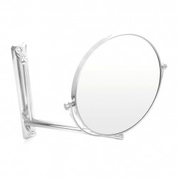Emco Cosmetic mirrors Pure - Nástěnně kulaté holící a kosmetické zrcadlo, Ø 190 mm, 3 zvětšovací sklo, chrom 109400101