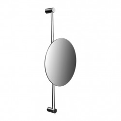 Emco Cosmetic mirrors Pure - Nástěnné kulaté holící a kosmetické zrcadlo, Ø 202 mm, 3 násobné zvětšování, chrom 109400114