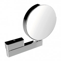 Emco Cosmetic mirrors Prime - Kosmetické zrcadlo nástěnné, 3 a 7 násobné zvětšování, chrom 109500117