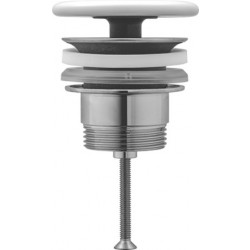 Duravit - Průtokový ventil, neuzavíratelný keramická bílá krytka 0050750000