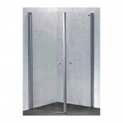 Duschostar Round - otvíravé dveře, 1/4 kruh, šířka 900 mm, rádius 550 mm, DL409.500190.551.070