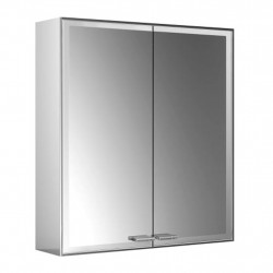 Emco Prestige 2 - Nástěnná zrcadlová skříň 588 mm bez světelného systému, zrcadlová 989707001