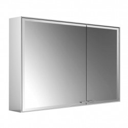 Emco Prestige 2 - Nástěnná zrcadlová skříň 988 mm široké dveře vlevo bez světelného systému, zrcadlová 989707007