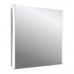 Emco Select - Vestavěná LED podsvícená zrcadlová skříňka 600mm bez Bluetooth, zrcadlová 949705003