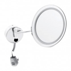 Emco Cosmetic mirrors - LED-holící a kosmetické zrcadlo, chrom 109406003