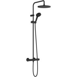 Hansgrohe Vernis Blend - Showerpipe 240 1jet s termostatem, černá matná 26426670