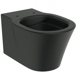 Ideal Standard Connect Air - Závěsné WC, RimLS+, hedvábná černá E2288V3