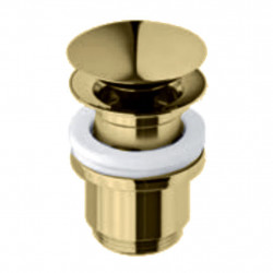 Alpi - ventil click-clack pro umyvadla s přepadem, s bronzový krytem, ​​SC 010 BR