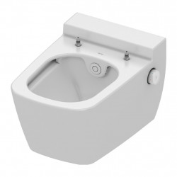 Toaletní keramika TECEone se sprchou s hlubokým splachováním, bílá 9700200