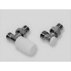 Cordivari - připojovací ventil bílý, připojení plast-hliník 5991990311101