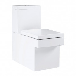 Grohe Cube Ceramic - Stojící mísa pro kombi WC, PureGuard, alpská bílá 3948400H
