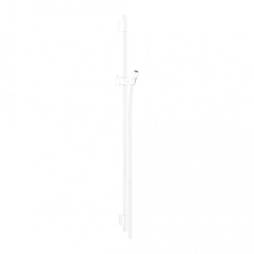 Hansgrohe Unica - Sprchová tyč S Puro 90 cm se sprchovou hadicí, matná bílá 28631700