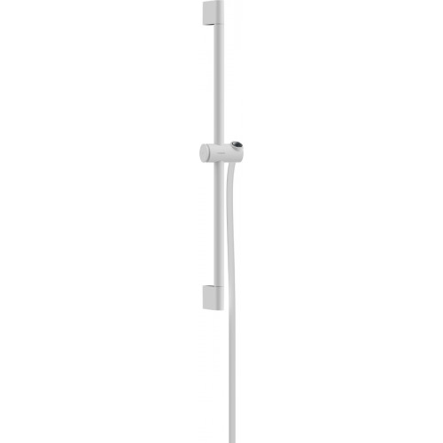 Hansgrohe Unica - Sprchová tyč Pulsify S 650 mm se sprchovou hadicí Isiflex 1600 mm, bílá matná 24400700