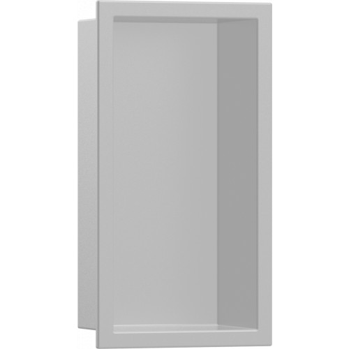 Hansgrohe XtraStoris - Výklenek do zdi s rámem 300x150x70mm, betonově šedá 56092380