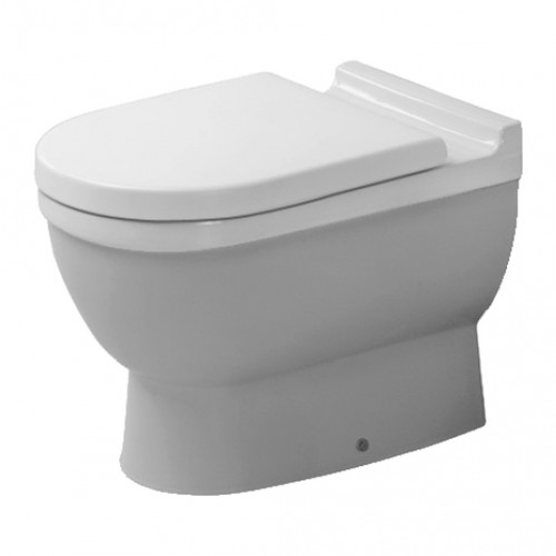 Duravit Starck 3 - Stojící WC, 6 l, 36 x 56 cm, bílé 0124090000
