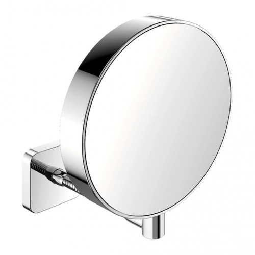 Emco Cosmetic mirrors Prime - Holící a kosmetické neosvětlené zrcadlo s pružným ramenem, 3 a 7 násobné zvětšování, chrom 109500114