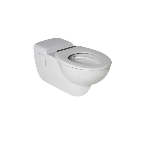 Vima - Závěsné WC pro tělesně postižené RIMLESS 360 x 700 mm, bílá 806