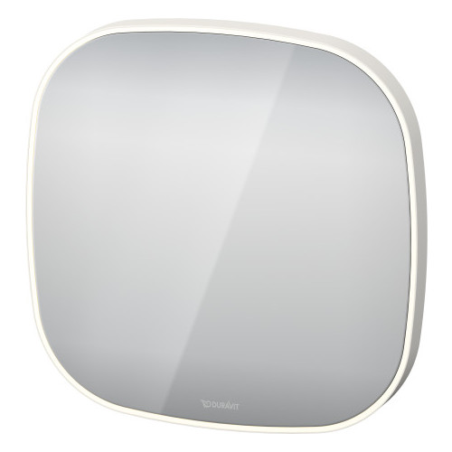 Duravit Zencha - Zrcadlo s osvětlením na senzorový spínač, 500x500x50 mm, ZE7065000000000